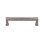 M Marcus Heritage Brass Cabinet Pull Bauhaus Hammered Design 101mm Centre to Centre